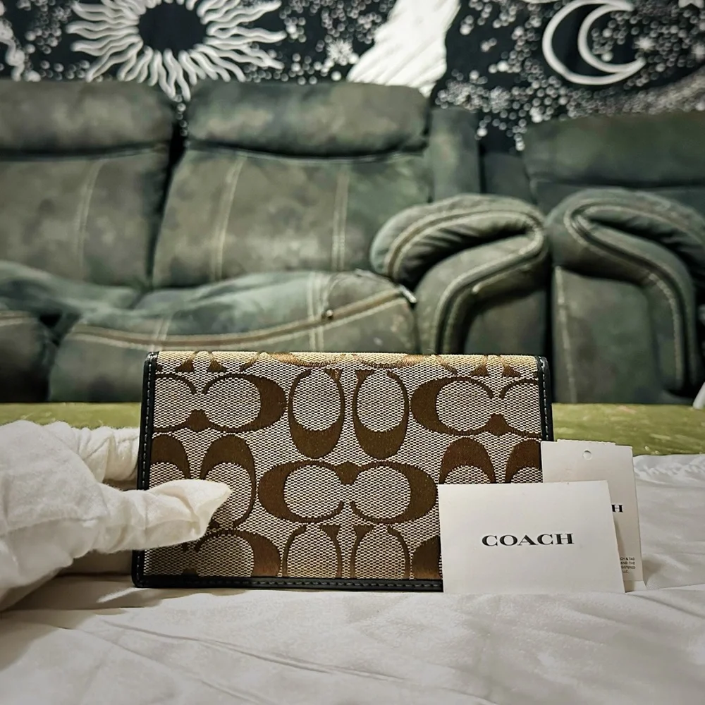 Coach Pink and Black Wallet - Picture 12 of 13